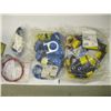 Image 1 : BOX WITH NEW SAFETY HARNESSES, BELTS ETC.