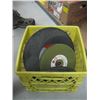 Image 1 : YELLOW BIN WITH ASSORTED CUTOFF DISCS