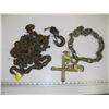 Image 1 : APPROX 15' CHAIN WITH JOIN, PLUMBERS NECKLACE