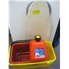 Image 1 : MINI IRONING BOARD, 2 BUCKETS & FUEL CAN