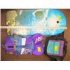 Image 1 : KIDS LIFE JACKET, BOOGIE BOARD, BACKPACK