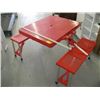 Image 1 : FOLDING CAMPING TABLE WITH CHAIRS