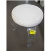 Image 1 : STOOL WITH CLEAR LEG BASE