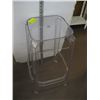 Image 1 : CLEAR PLASTIC TALL STOOL
