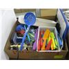 Image 1 : BOX OF ASSORTED KNIVES, CUTLERY, UTENSILS ETC.