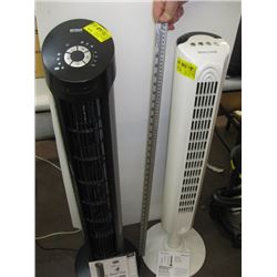 2 UPRIGHT FANS (HONEYWELL & SEVILLE)