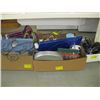 Image 1 : 3 BOXES OF MISC HAIR PRODUCTS, PLASTIC CONTAINERS, PLATE RACKS ETC.