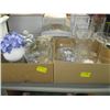 Image 1 : 2 BOXES OF ASSORTED GLASS VASES