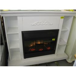 DIMPLEX ELECTRIC FIREPLACE WITH SURROUND