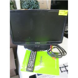 INSIGNIA 19" FLATSCREEN TV WITH REMOTE