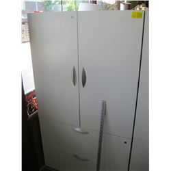 2 DOOR 2 DRAWER LOCKABLE CABINET