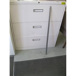 3 DRAWER LATERAL FILING CABINET