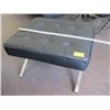 Image 1 : BLACK/CHROME FOOT STOOL