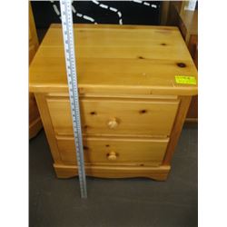 MATCHING 2 DRAWER NIGHT TABLE