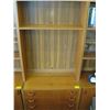 Image 1 : TEAK SHELF WITH 4 DRAWERS