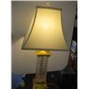 Image 1 : GOLD/GLASS LAMP