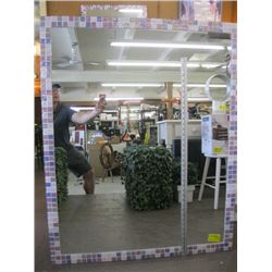 TILED EDGED MIRROR