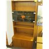 Image 1 : TEAK BOOKSHELF WITH GLASS DOORS