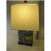 Image 1 : WHITE/BLUE BASED LAMP