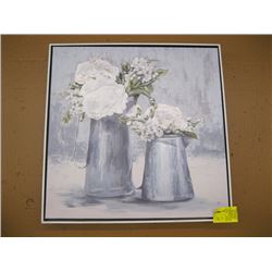 PICTURE OF "2 WATERING CANS & FLOWERS"