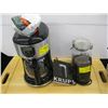 Image 1 : B&D COFFEE MAKER, KRUPS COFFEE GRINDER, COFFEE BEANS IN