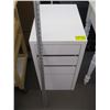 Image 1 : 4 DRAWER SMALL WHITE CABINET