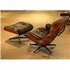 Image 1 : Charles & Ray Eames Black leather loung