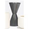 Image 1 : Lagardo Tackett Double cone pot (black)