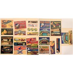 Placer County Fruit Crate Labels  (118251)