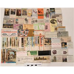 Mostly Fresno Advertising Ink Blotters & Calendars (105)  (118861)