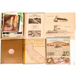 Fresno area scrap book and calendars  (116849)