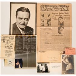 Rare Hollywood Memorabilia  (118874)