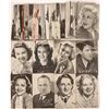 Image 1 : c. 1933-40 Hollywood Stars Batch of Postcards (47)  (111722)