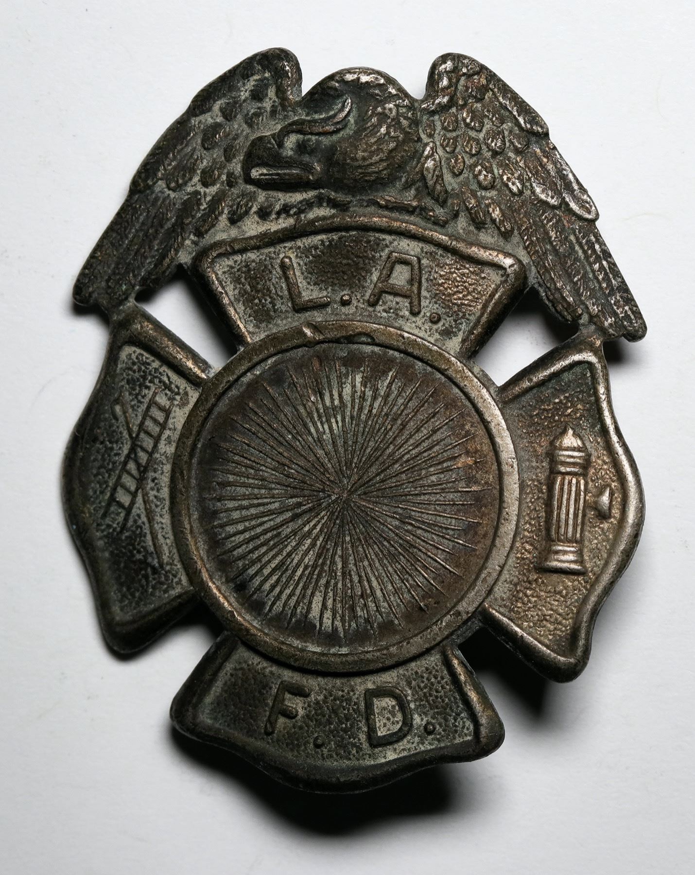 Los Angeles Fire Department Badge 119756 Los angeles fire department badge 119756