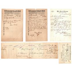 Corpse Waybill and Related Documents - Mendocino Outlaws  (86319)