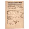 Image 2 : Corpse Waybill and Related Documents - Mendocino Outlaws  (86319)