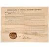 Image 1 : 1875 Monterey Land Document Signed by California Governor Pacheco  (113266)