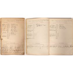 IOOF Officer, Member and Visitor Register Book  (90995)