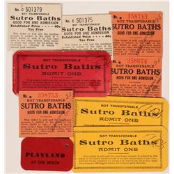 Admission Tickets to Sutro Baths, Playland at the Beach  (118872)