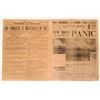 Image 1 : New York Newspapers Early Reporting of San Francisco Fire 1906 (Lot of 2)  (116891)