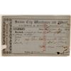 Image 1 : Suisun City Wharf Receipt, California Gold Rush, 1859  (111982)