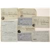 Image 1 : IOOF 1850's Paperwork, Stockton  (57369)