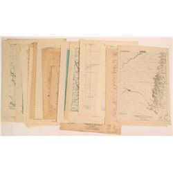 Advance Sheet maps of California c. 1920  (117837)