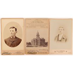 Old California Cabinet Card Trio  (117276)