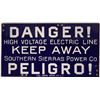 Image 1 : So. Sierras Power Co. Enamel Sign  (118280)