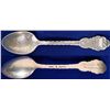 Image 1 : Engraved Christmas 1896 Colorado Mining Souvenir Spoon  (112052)