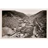 Image 1 : Burke, Idaho,  Real Photo Postcard: Mine, Quarry, Buildings, Train Track in Ravine (119951)