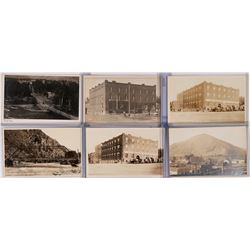 Set of six Real Photo Postcards, Hailey Idaho  (119557)