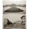 Image 1 : Idaho Falls, Oregon Short Line Train Depot, and Broadway Street, Real Photo Post Cards  (117971)