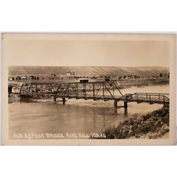 Syphon Bridge, King Hill, Idaho Real Photo Postcard  (117816)